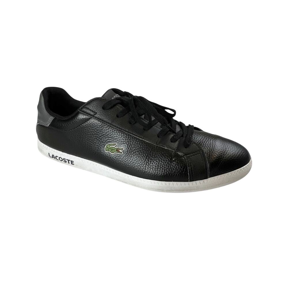 Lacoste Graduate Sneakers Size 13 Signature Crocodile Lace Up Shoes Low Top LCR3